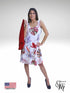 SUNDRESS - Skater Style tank dress with strappy back - D001